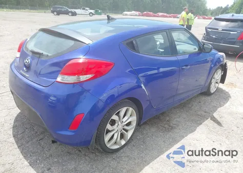 2013 Hyundai Veloster Base W/Black from USA, damaged, VIN KMHTC6AD1DU173061